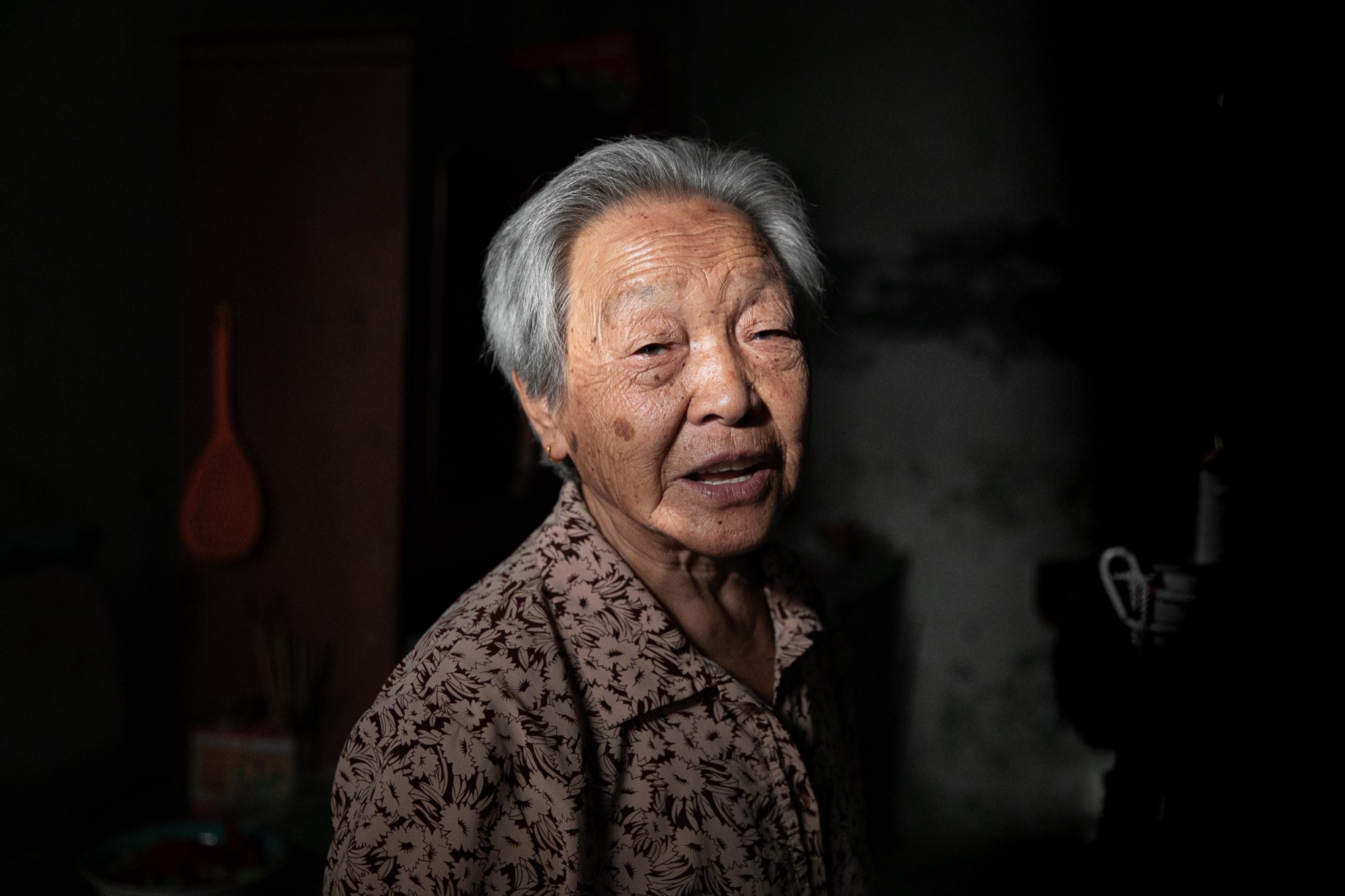 河南重王村的親人
